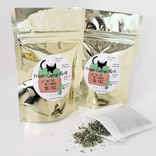 Catnip re-fill  bag inserts
