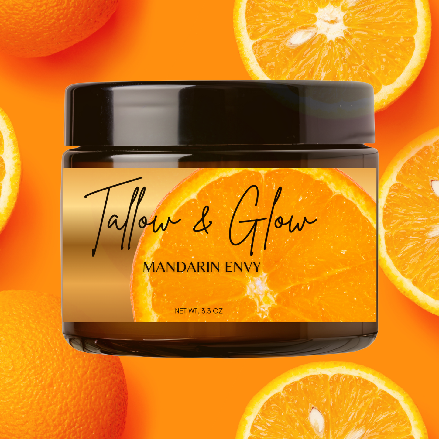 Tallow & Glow – Beef Tallow Deep Healing Moisturizer Net Wt. 3.3 oz.