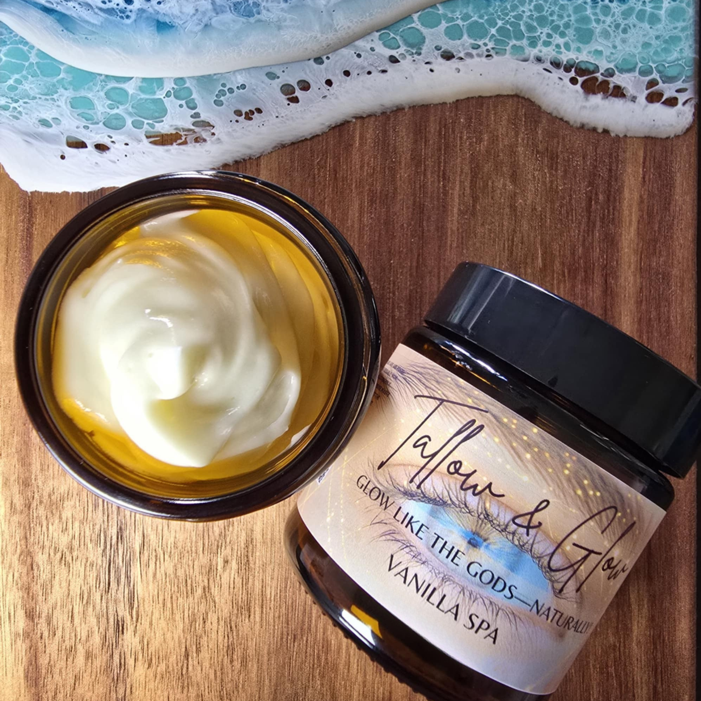 Tallow & Glow Beef Tallow Moisturizer  Net Wt. 3.3 oz.